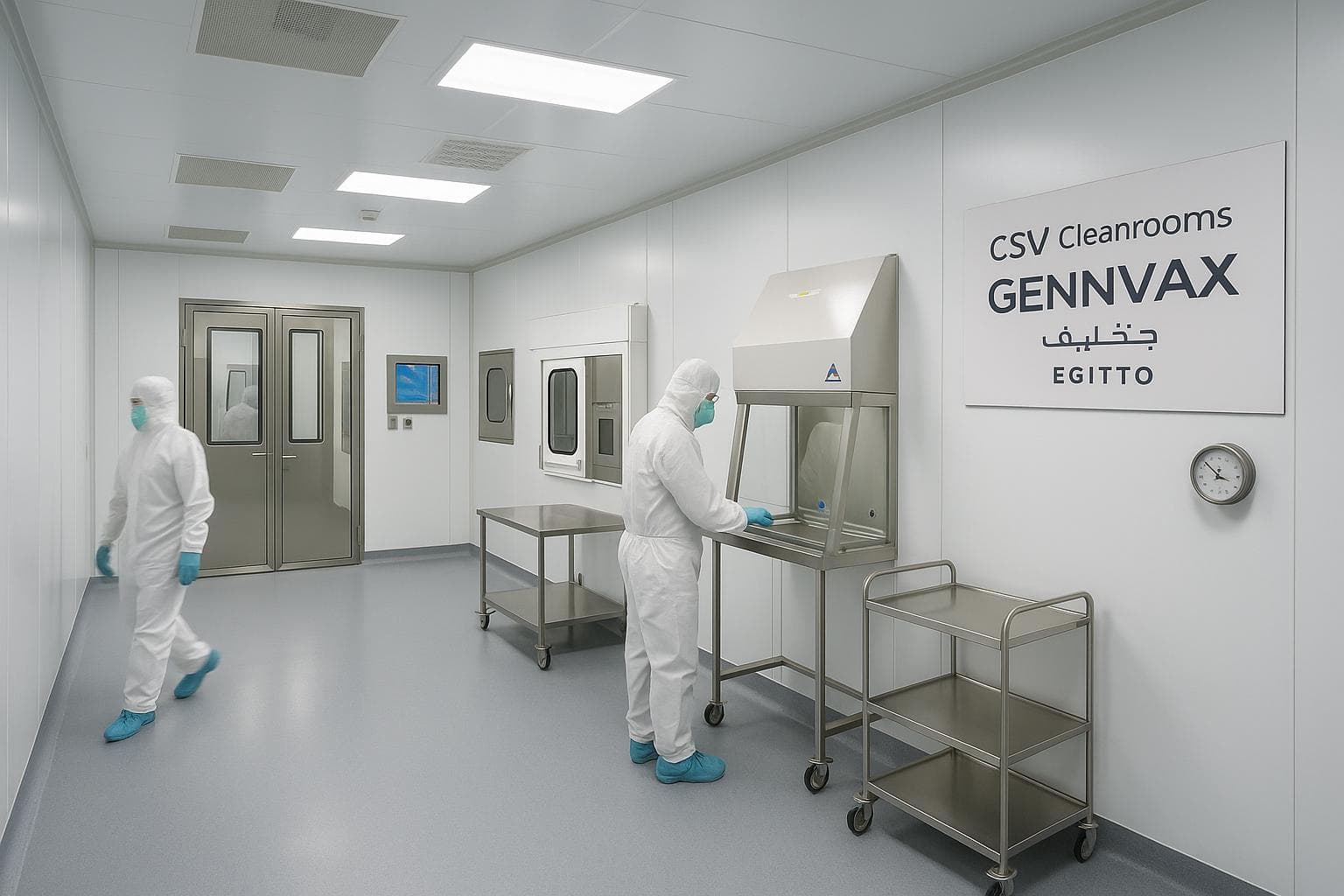 Clean rooms Gennvax - ad Egitto